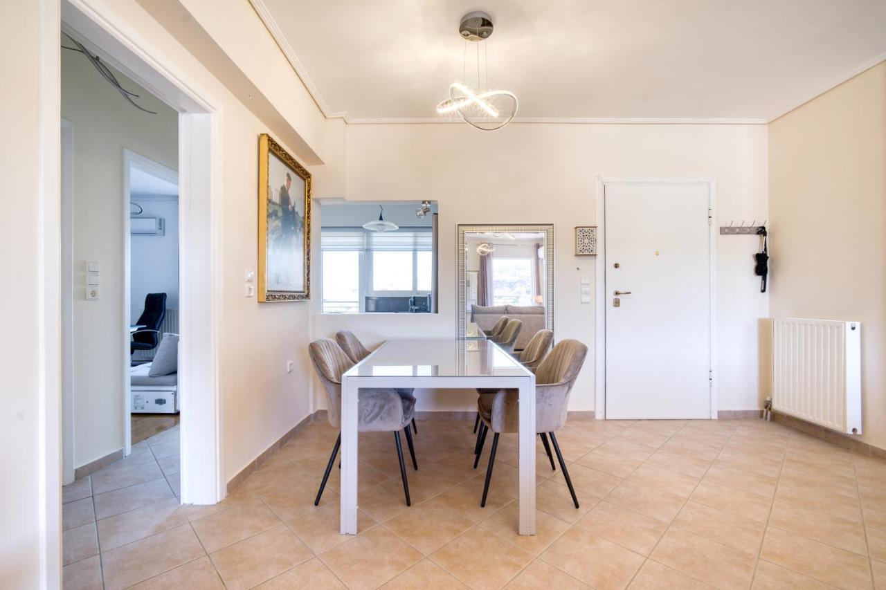 Sea & Mountain Apartment Close To Port And City Lávrion Eksteriør billede